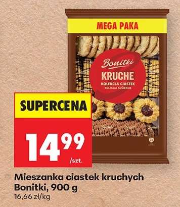 Mieszanka ciastek kruchych Bonitki, 900 g
