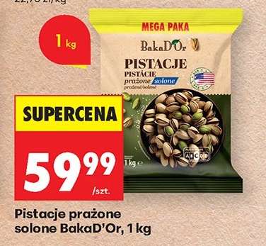 Pistacje prażone solone BakaD'Or, 1 kg