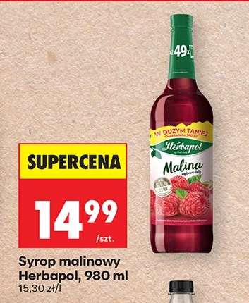 Syrop malinowy Herbapol 980 ml