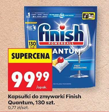 Kapsułki do zmywarki Finish Quantum, 130 szt.