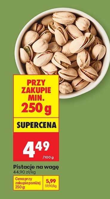 Pistacje na wagę