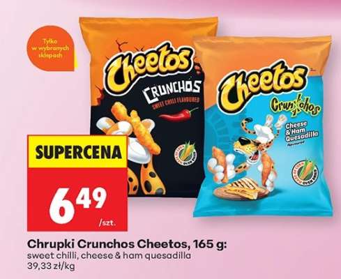 Chrupki Crunchos Cheetos, 165 g