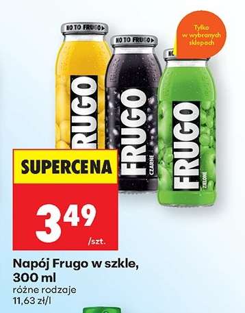 Napój Frugo w szkle, 300 ml