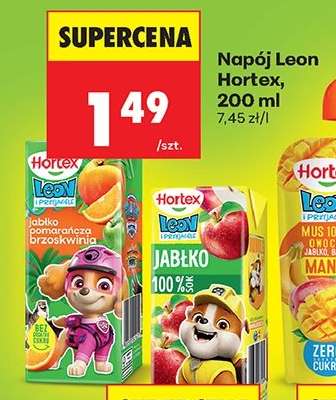 Napój Leon Hortex, 200 ml