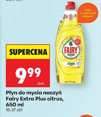 Płyn do mycia naczyń Fairy Extra Plus citrus, 650 ml