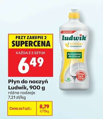 Płyn do naczyń Ludwik 900 g