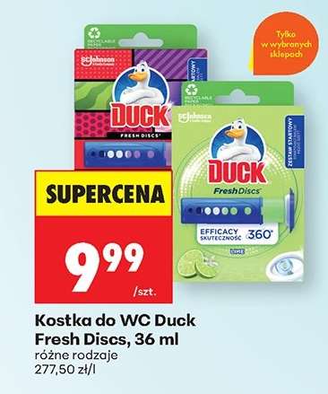 Kostka do WC Duck Fresh Discs, 36 ml