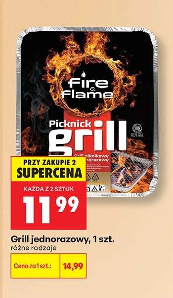 Grill jednorazowy 1 szt.