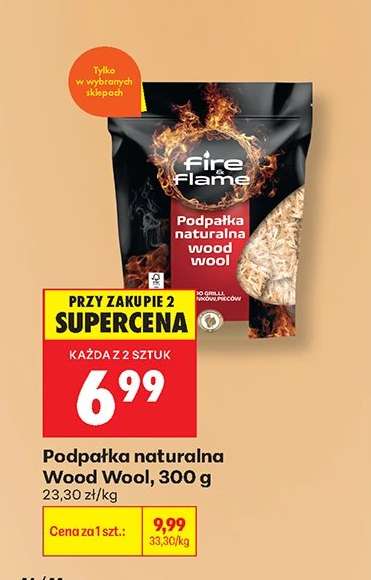 Podpałka naturalna Wood Wool, 300 g