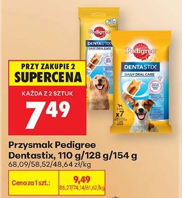 Przysmak Pedigree Dentastix, 110 g/128 g/154 g