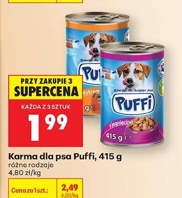 Karma dla psa Puffi, 415 g