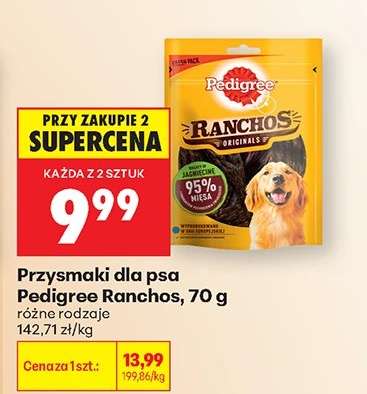 Przysmaki dla psa Pedigree Ranchos, 70 g