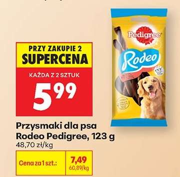 Przysmaki dla psa Rodeo Pedigree , 123 g