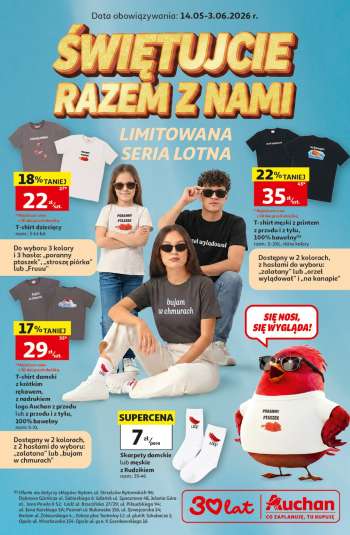 thumbnail - Gazetka Auchan - Świętujcie Razem z Nami