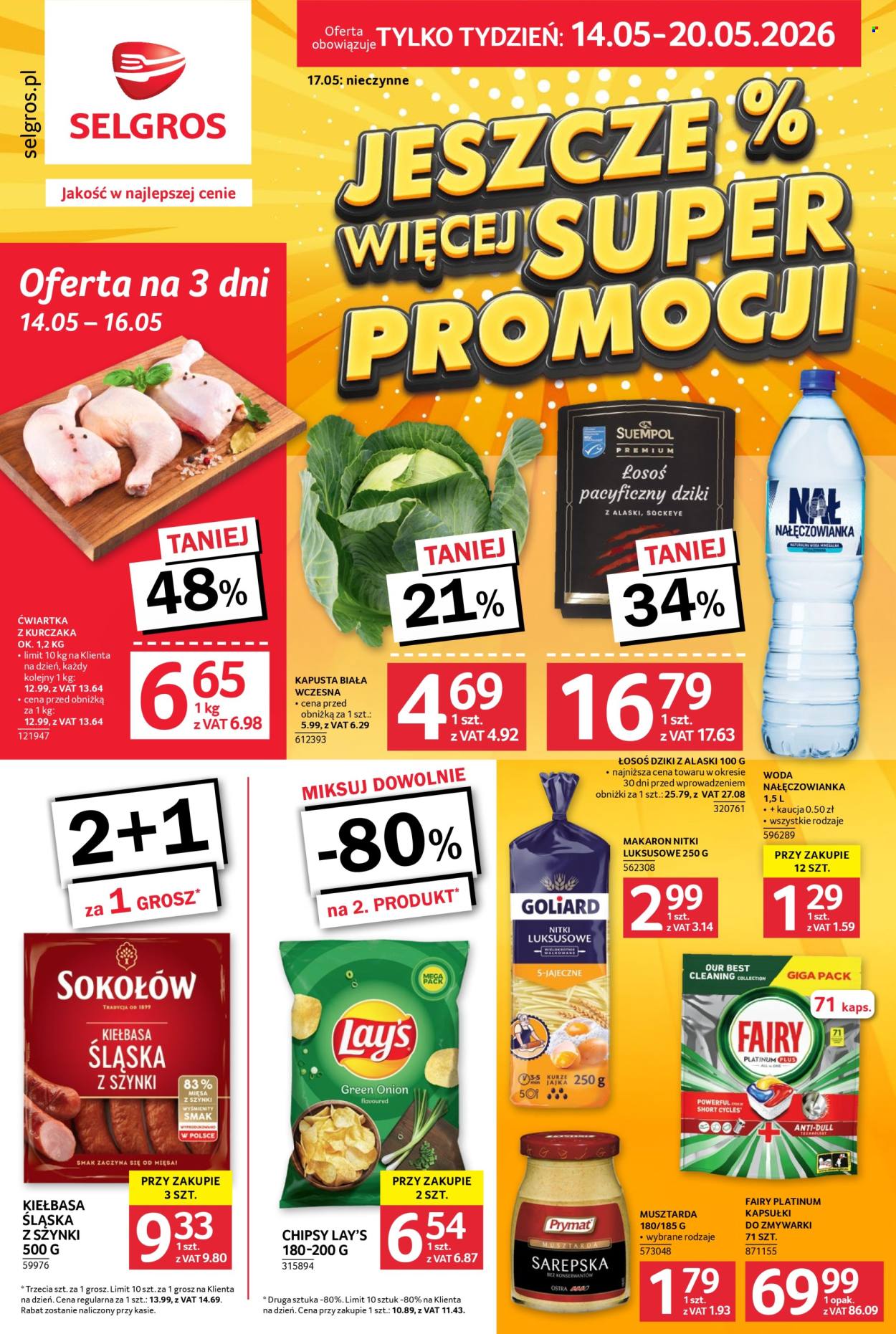 Gazetka Selgros - 14.05.2026 - 20.05.2026. Strona 1