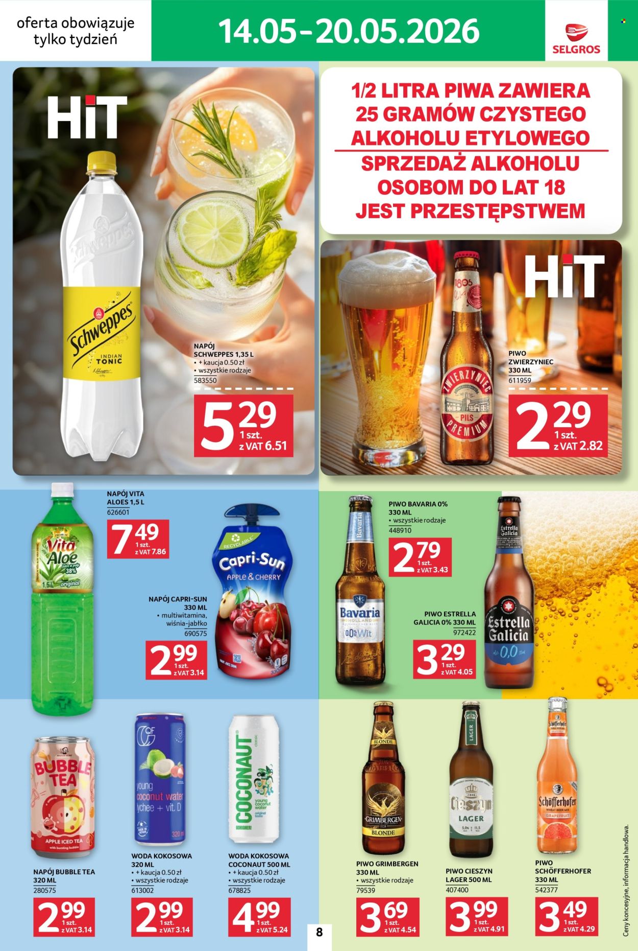 Gazetka Selgros - 14.05.2026 - 20.05.2026. Strona 8