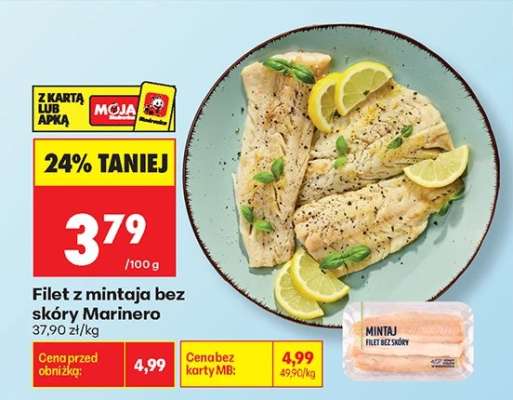 Filet z mintaja bez skóry Marinero