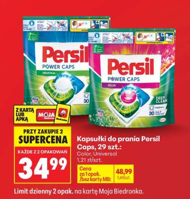 Kapsułki do prania Persil Caps, 29 szt.