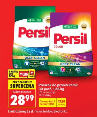PROSZEK DO PRANIA PERSIL, 30 PRAŃ, 1,65 KG