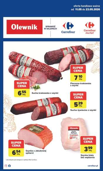 Gazetka Carrefour - 11.05.2026 - 23.05.2026.
