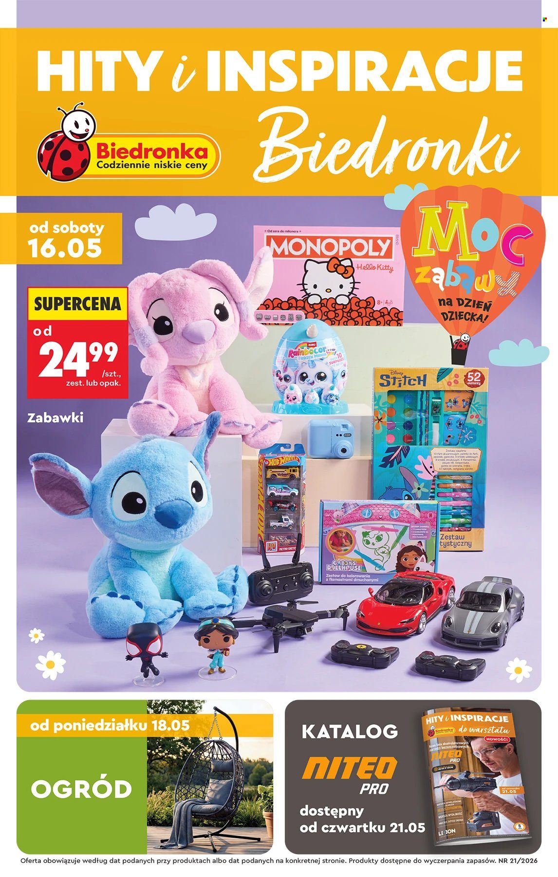 Gazetka Biedronka - 16.05.2026 - 3.06.2026. Strona 1