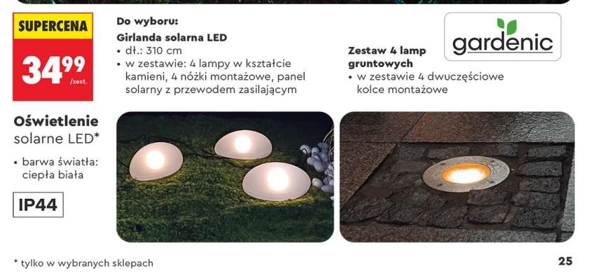 Girlanda solarna LED
