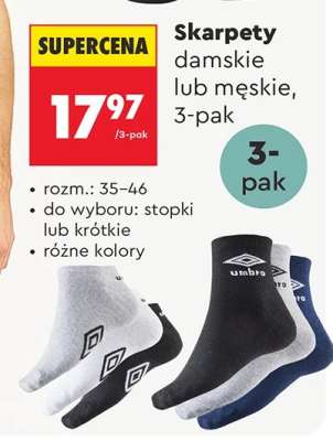 Skarpety damskie lub męskie 3 pak