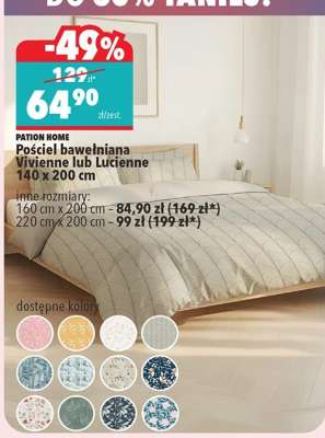 Pościel bawełniana Vivienne lub Lucienne 140 x 200 cm