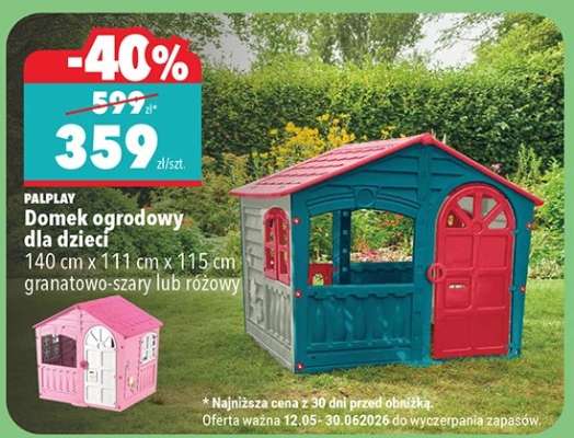 Domek ogrodowy dla dzieci
