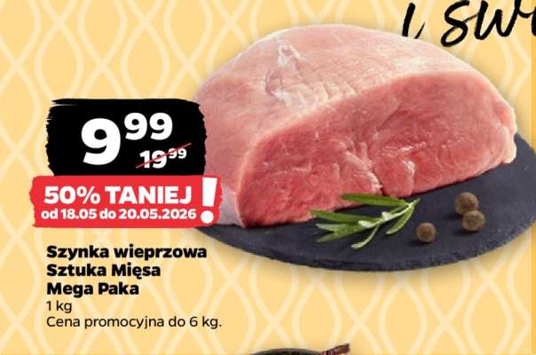 Szynka wieprzowa Sztuka Mięsa Mega Paka