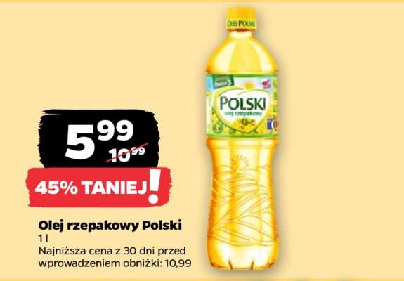 Olej rzepakowy Polski