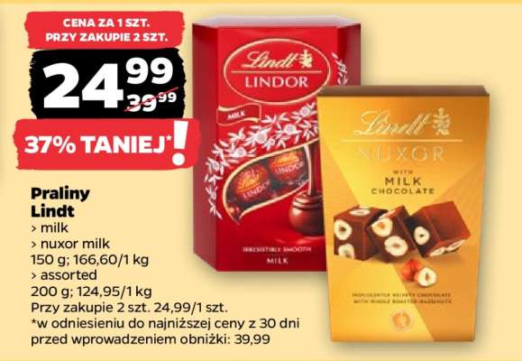 Praliny LINDT
