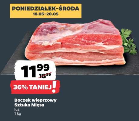 Boczek wieprzowy Sztuka Mięsa