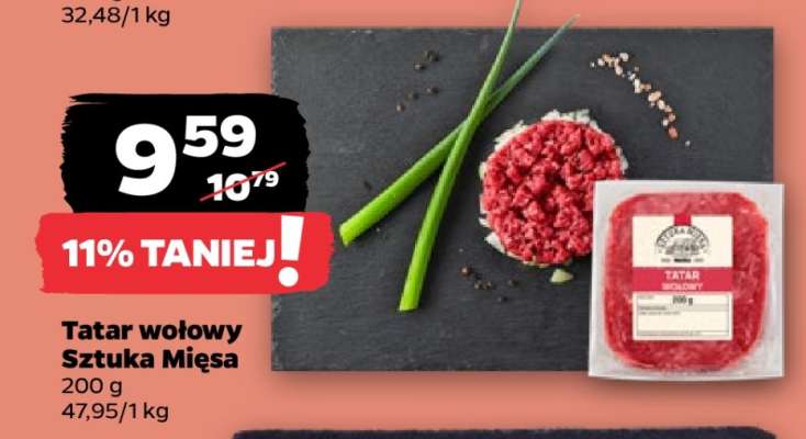 Tatar wołowy Sztuka Mięsa