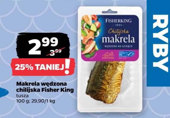 Makrela wędzona chilijska Fisher King