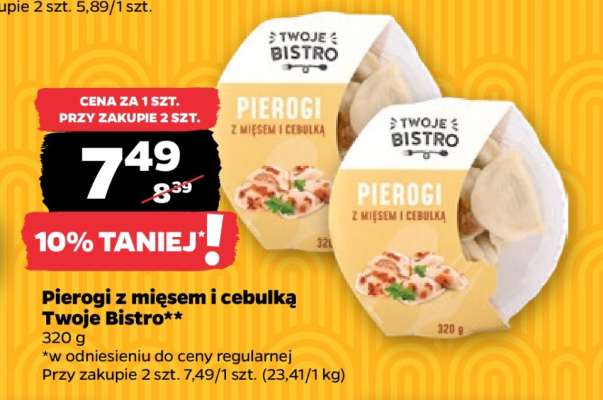 Pierogi z mięsem i cebulką Twoje Bistro