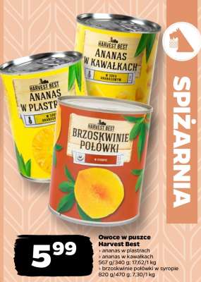 Owoce w puszce Harvest Best
