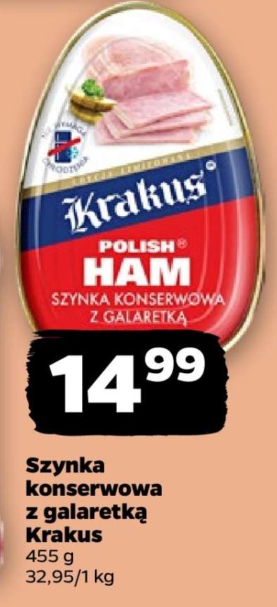 Szynka konserwowa z galaretką Krakus