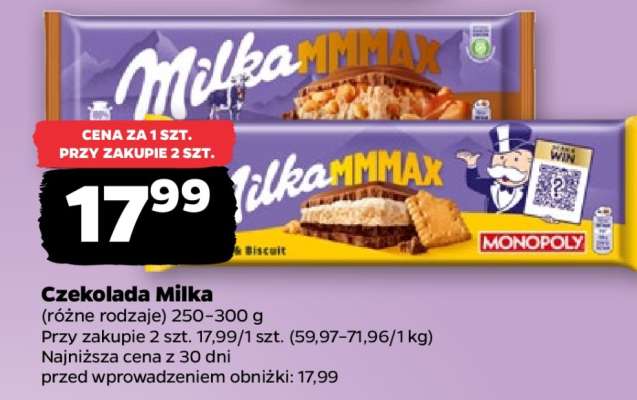Czekolada MILKA