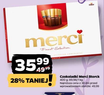Czekoladki Merci Storck