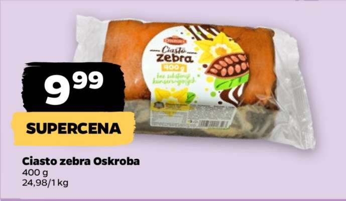 Ciasto zebra Oskroba