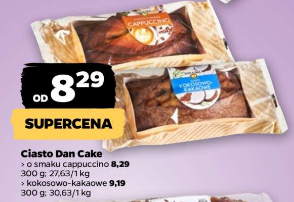 Ciasto Dan Cake o smaku cappuccino