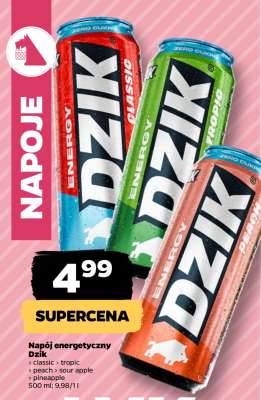 Napój energetyczny Dzik
