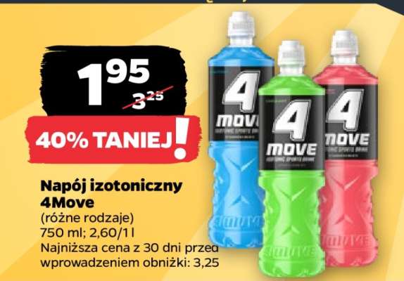 Napój izotoniczny 4MOVE