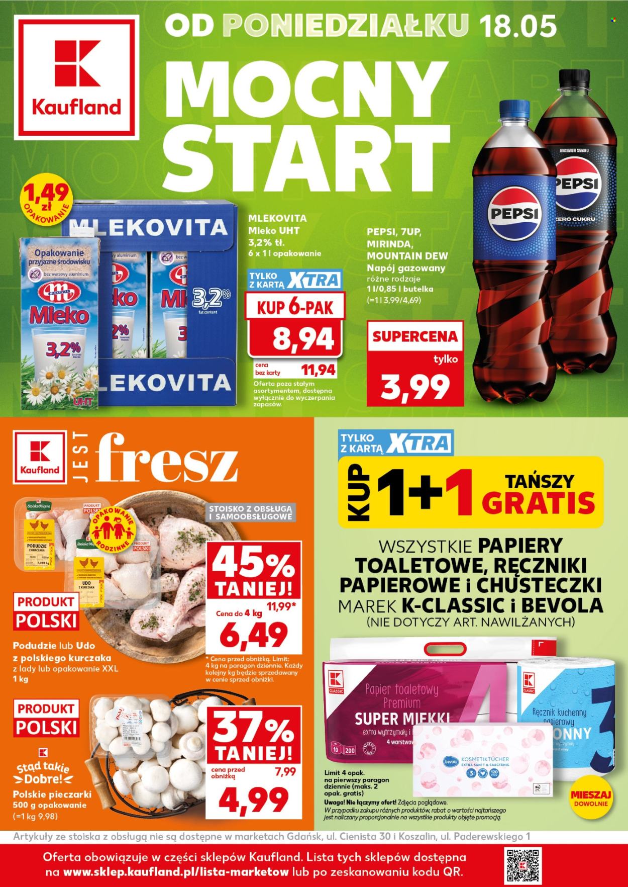 Gazetka Kaufland - 18.05.2026 - 20.05.2026. Strona 1