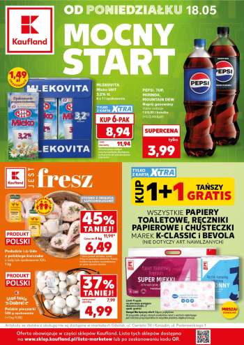 Gazetka Kaufland - 18.05.2026 - 20.05.2026.