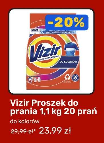 Vizir Proszek do prania 1,1 kg 20 prań