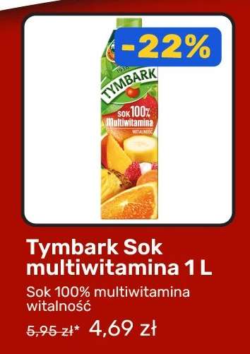 Tymbark Sok multiwitamina 1 L
