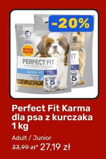 Perfect Fit Karma dla psa z kurczaka 1 kg