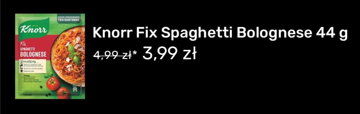 Knorr Fix Spaghetti Bolognese 44 g